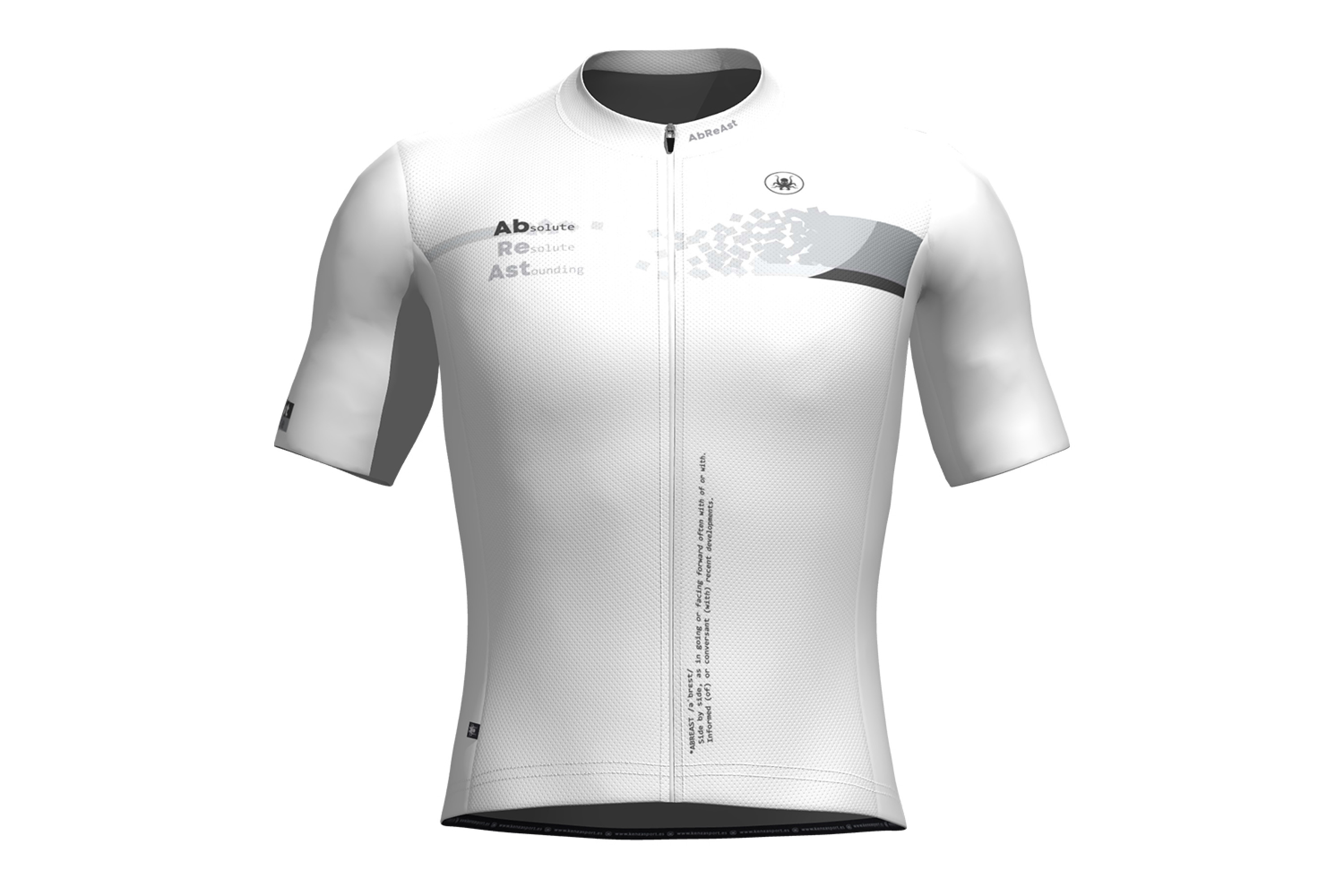 MAILLOT AbReAst ABSOLUTE BLANCO